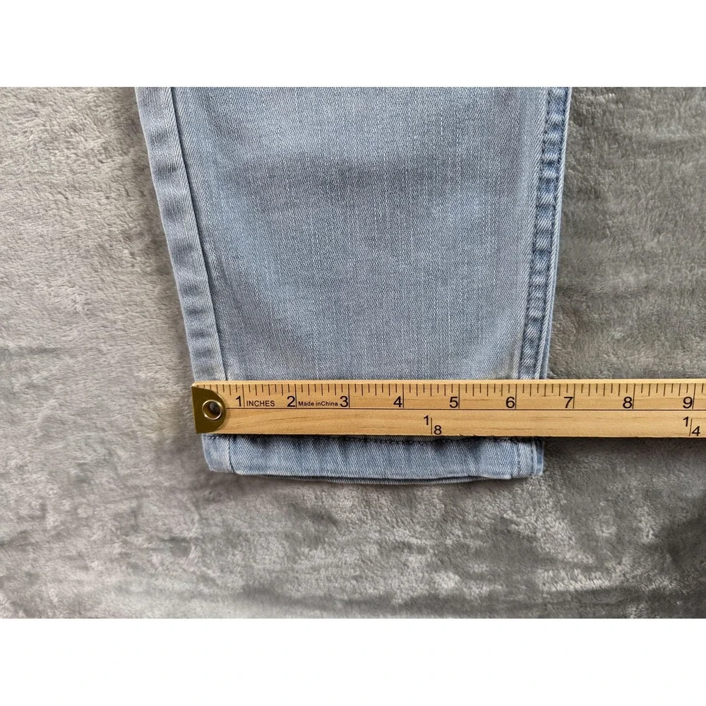 Mugsy Jeans Mens 30x30 Blue PMT Clutch Slim Tapered Stretch Light Wash Denim